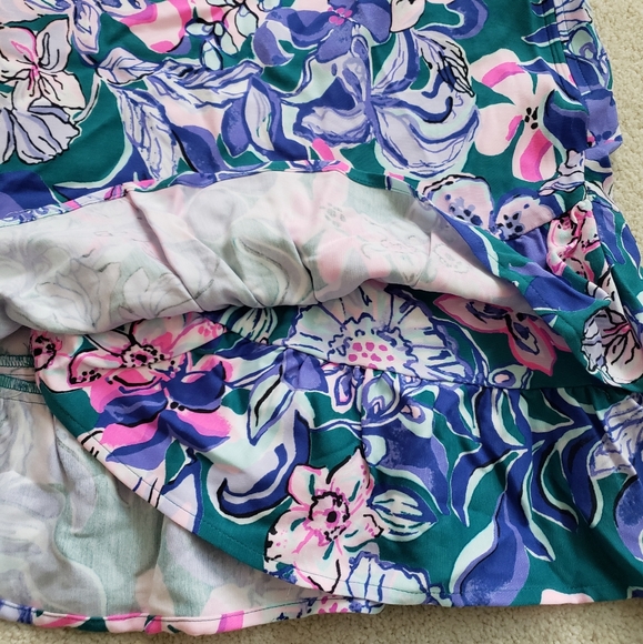 SOLD NWT Lilly Pulitzer Ibby Skirt in Moonlight Garden sz10 - Picture 7 of 15